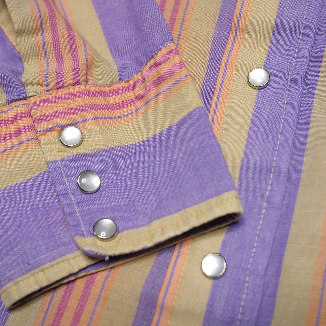 Ranch & Town Stripe Button Up Shirt - XL