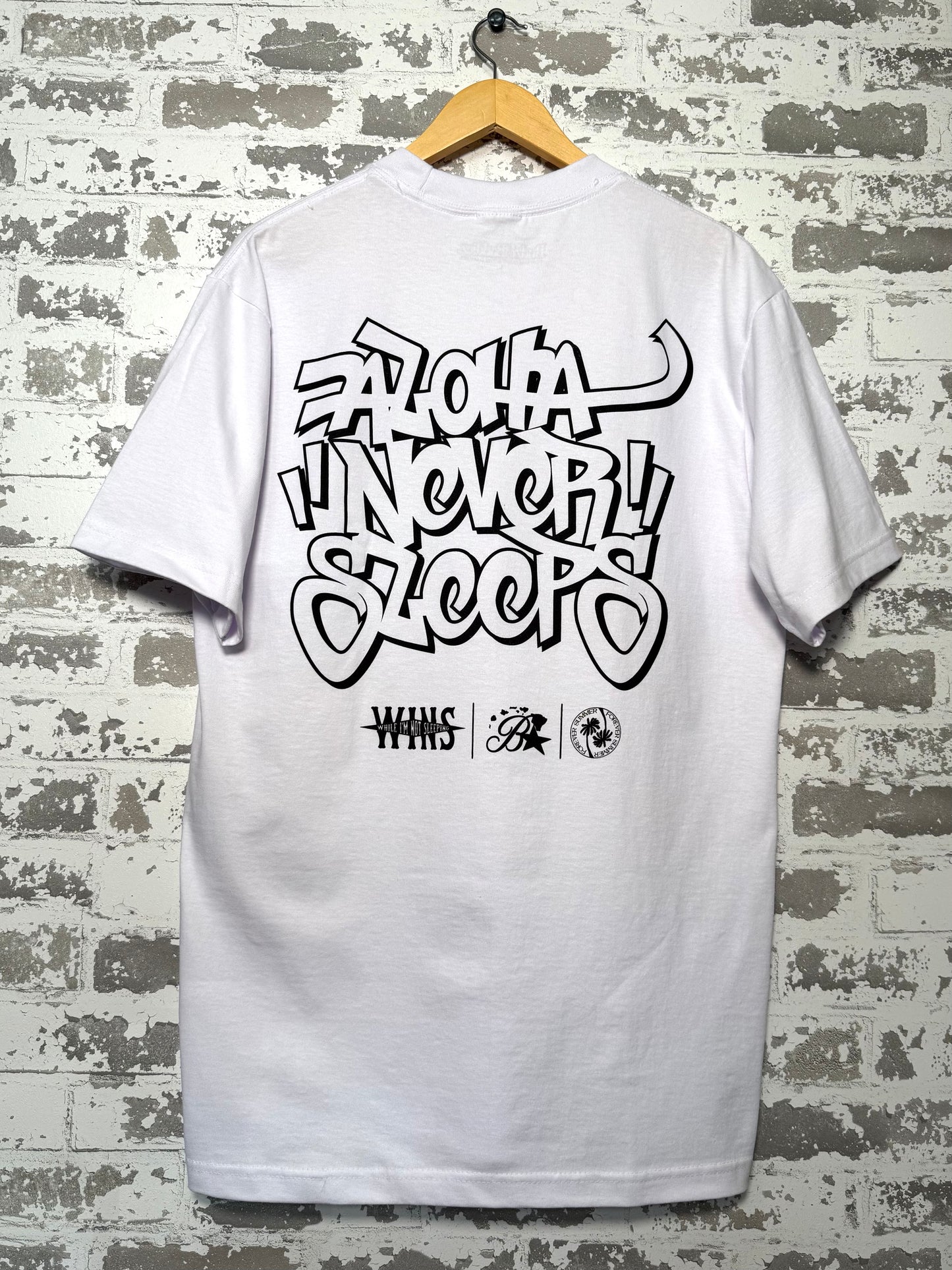 BNB X Forever Summer x WINS Shaka Shirt - White