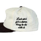 WINS DIce Snapback - Off White/Faded Black