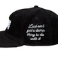WINS Dice Cord Snapback - Black