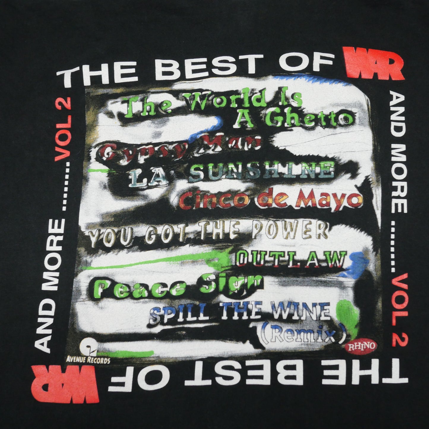 The Best Of War Vol 2 Shirt - Medium