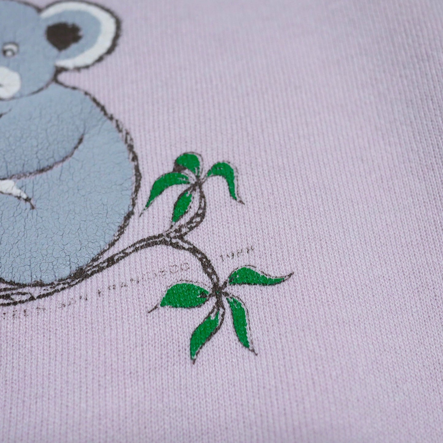 Koala Bear Collared Crewneck Sweatshirt - Small