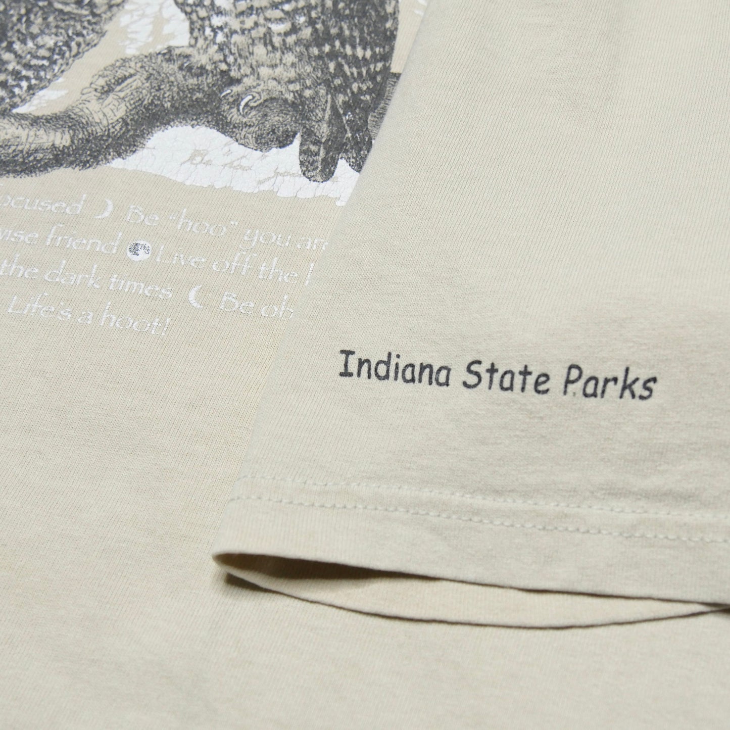 Advice From An Owl Shirt - Indiana State Park - XL
