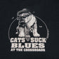 Cats Suck Blue Crossroads Liquid Blue Shirt 1996 - XL