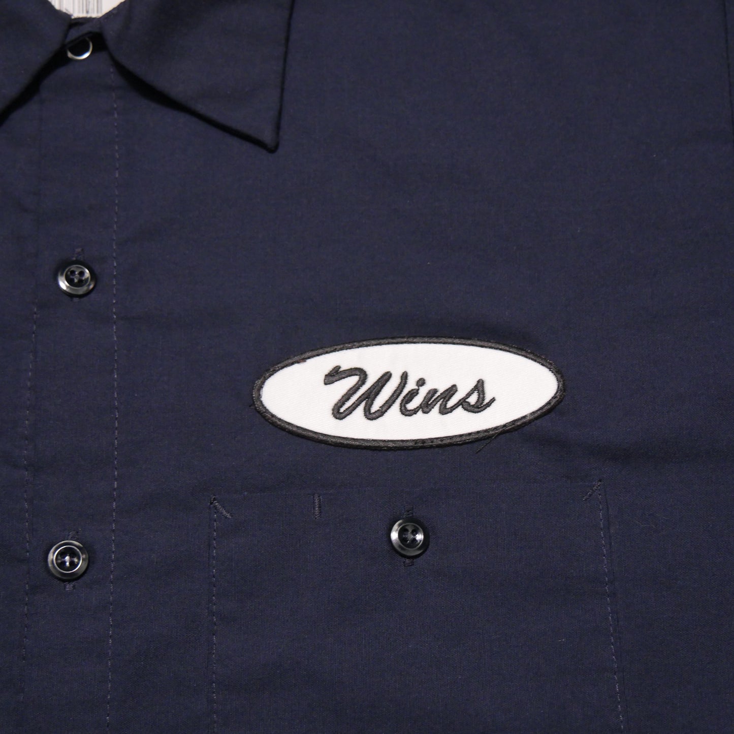 WINS 24 Hours Dickies Work Shirt - Navy - Large