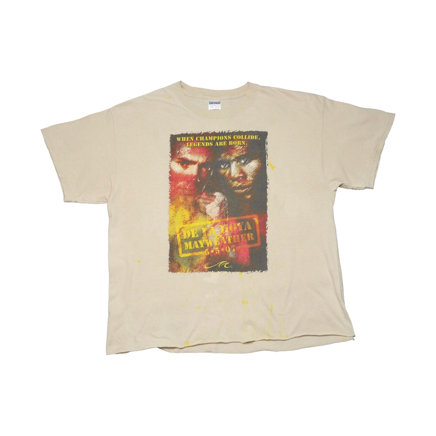 De La Hoya Vs Mayweather 2007 Mandalay Bay Shirt - XL