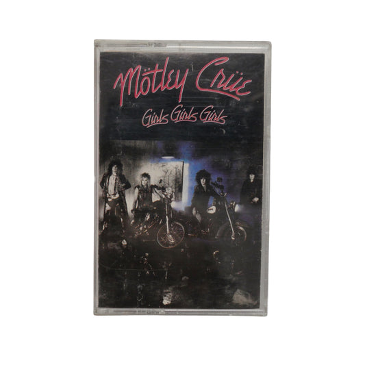 Motley Crue 'GIrls GIrls Girls' Cassette