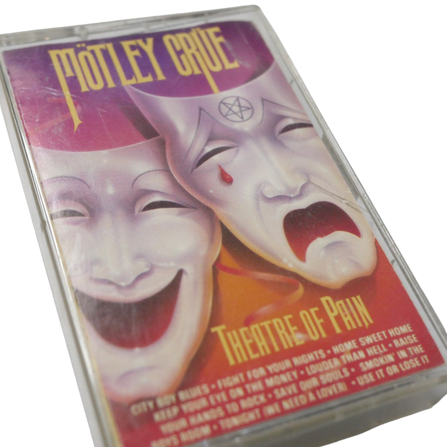 Motley Crue Theatre Of Pain Cassette