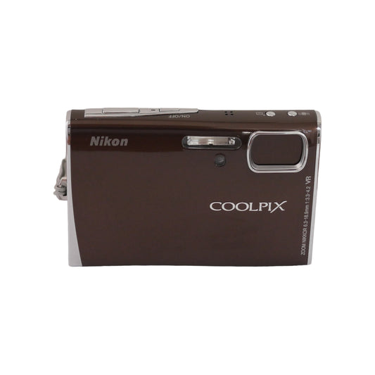 Nikon Coolpix S50 7.2 Megapixel Digital Camera - Brown