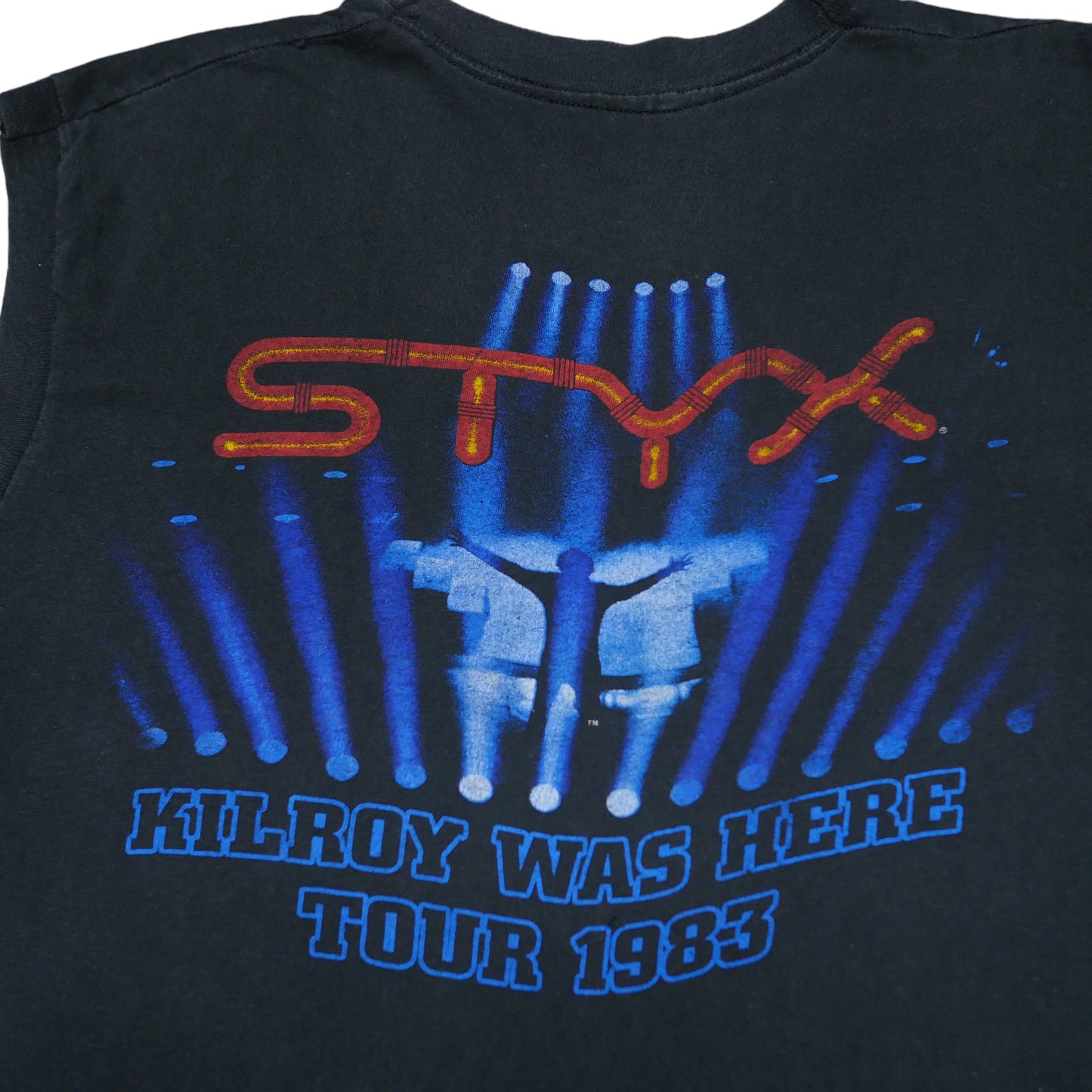 Styx Kilroy Was Here Tour 1983 Shirt - Small