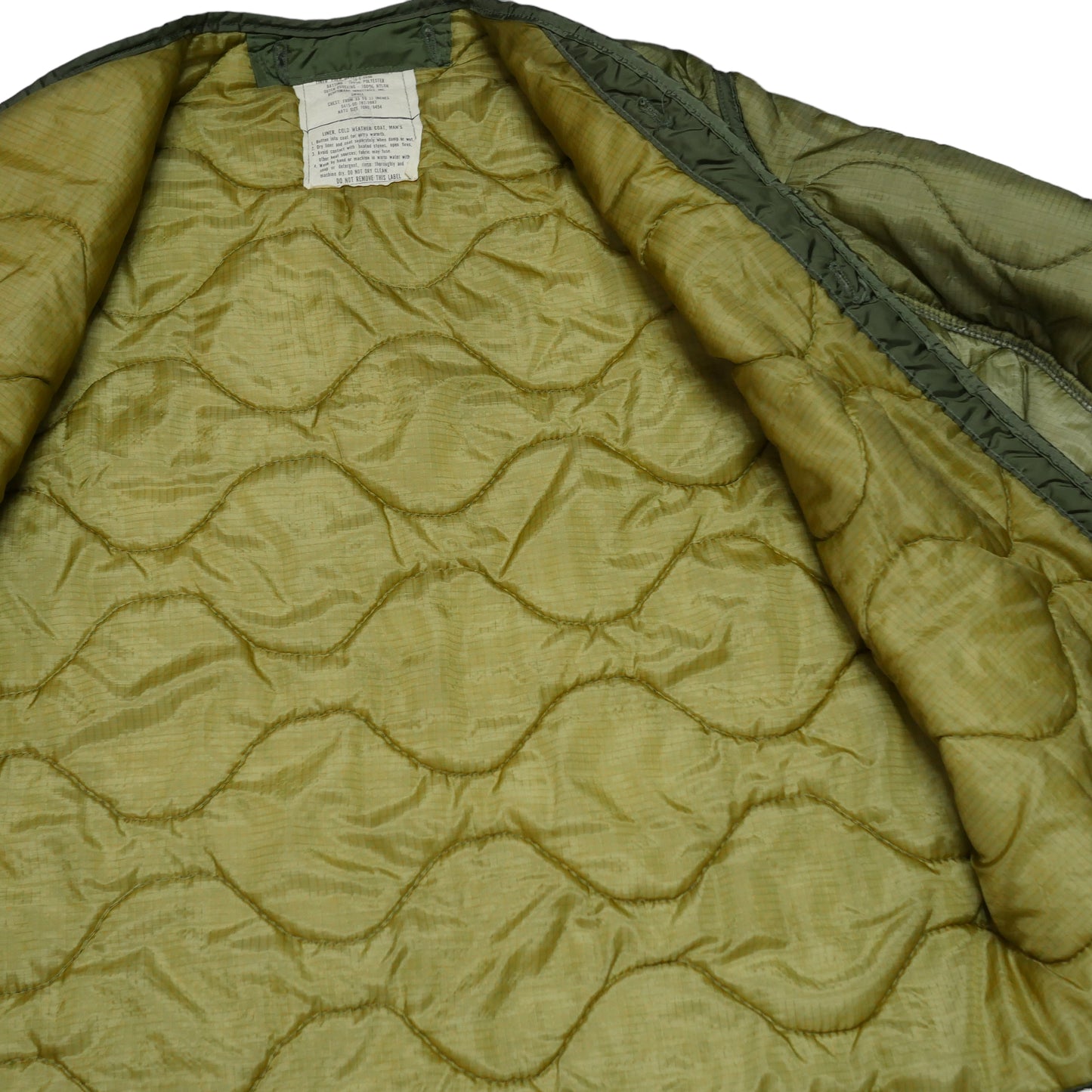 Military Quilted Jacket Liner - Small