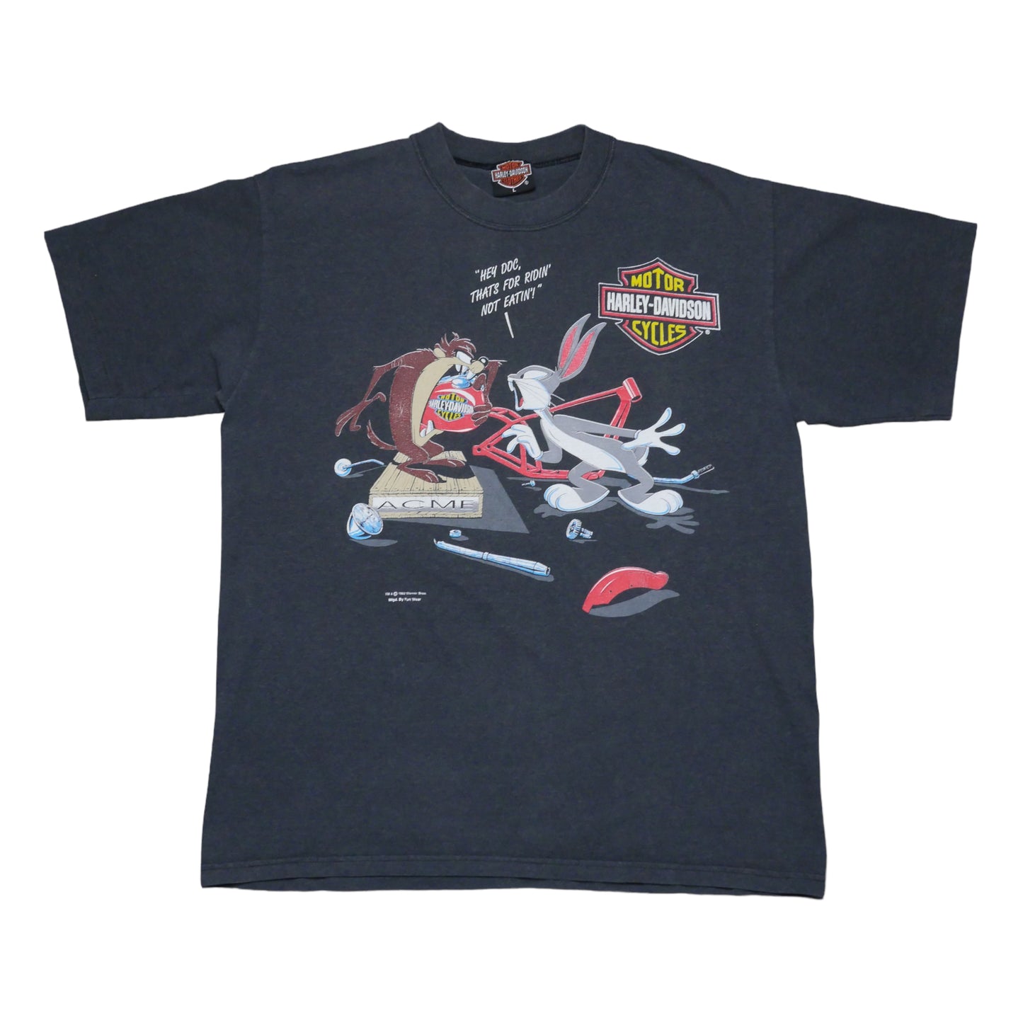 Harley Davidson Looney Tunes Shirt - Large