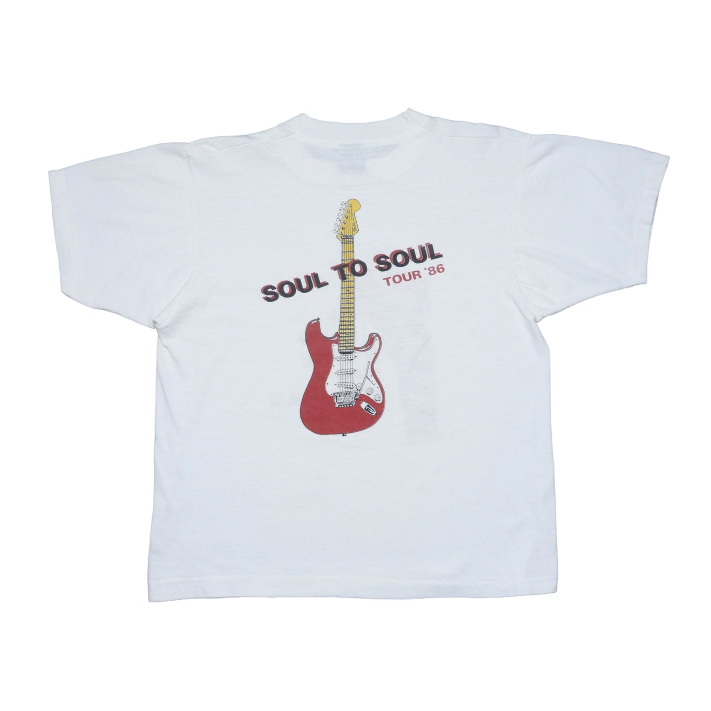 Stevie Ray Vaughan and Double Trouble Soul to Soul 86 Tour Shirt - Large