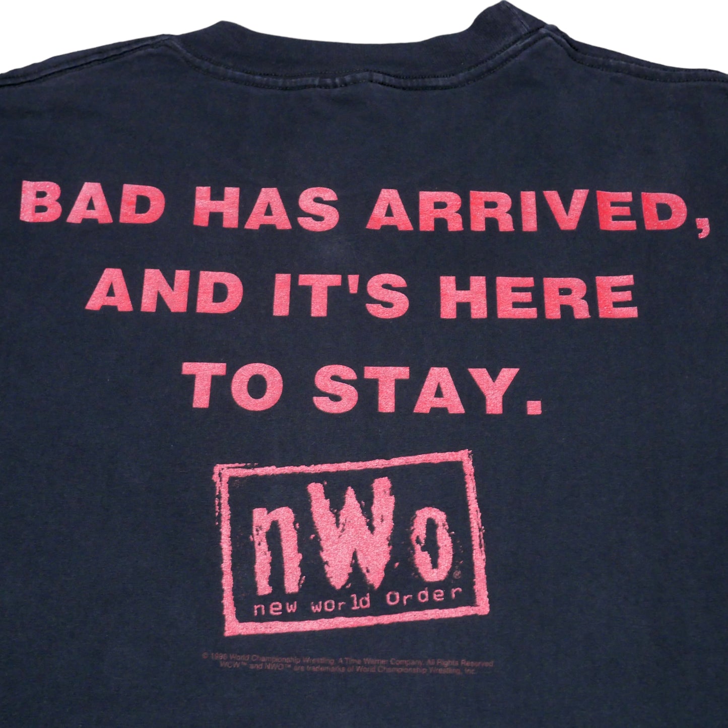 NWO Wrestling Bad Has Arrived Shirt - XL
