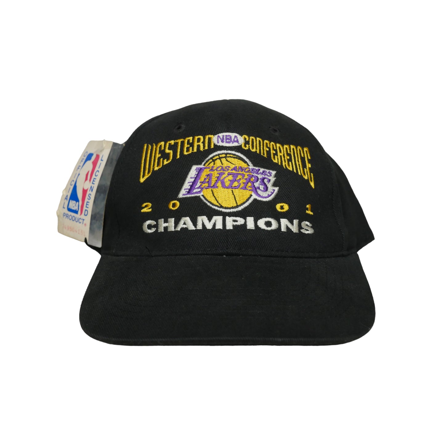 Los Angeles Lakers 2001 Champions Strapback Hat