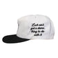 WINS DIce Snapback -  White/Black
