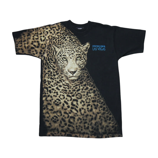Leopard Extinction is Forever Las Vegas Shirt - Large