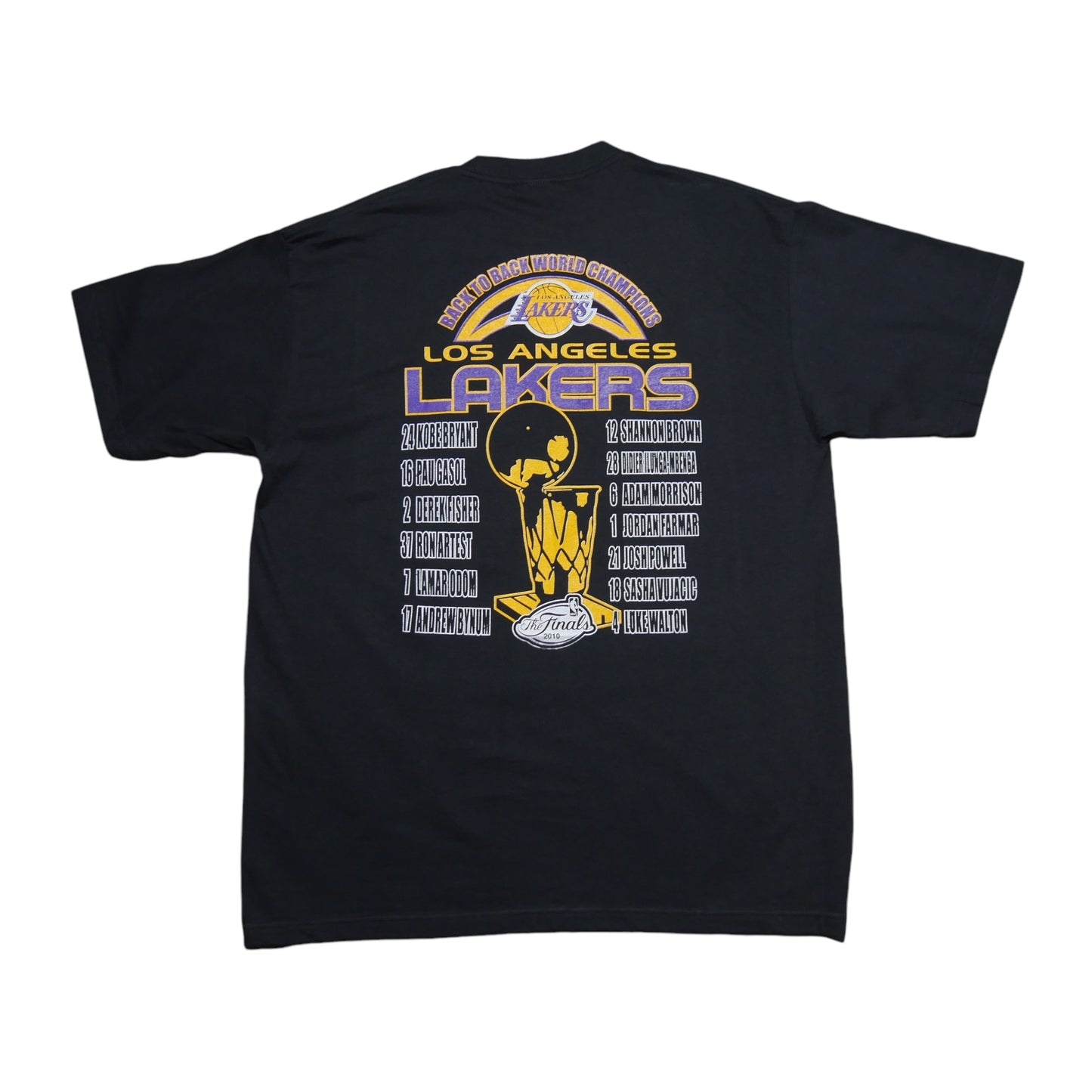 Lakers 2010 Back to Back Champions Parking Lot Shirt