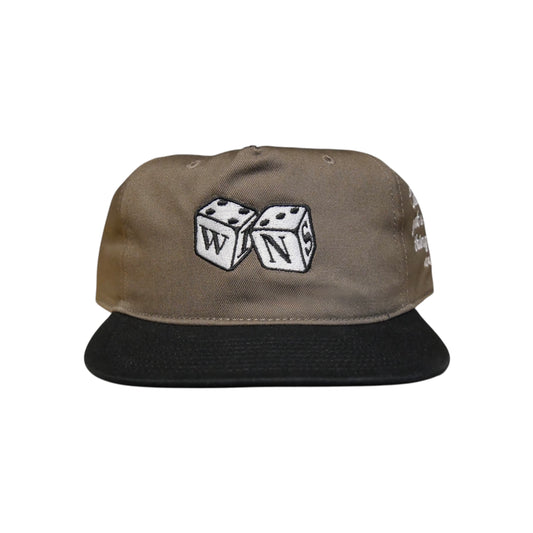 WINS DIce Snapback -  Brown/Black