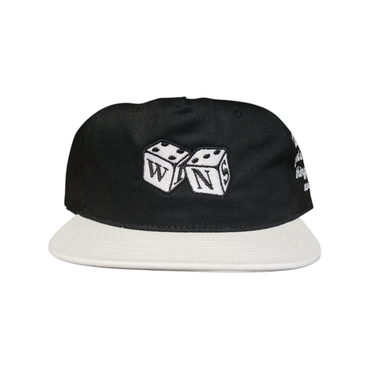 WINS DIce Snapback - Black/Cream