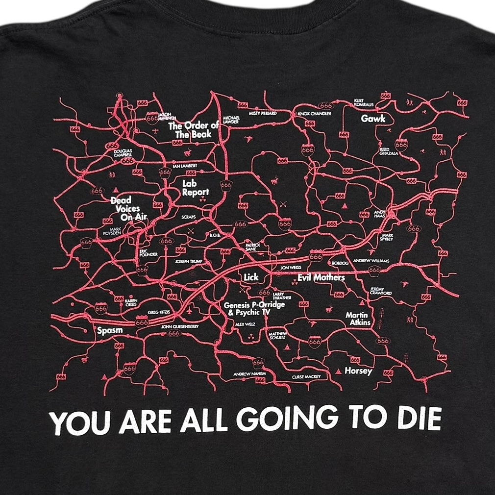 Invisible Records Route 666 Shirt - Large