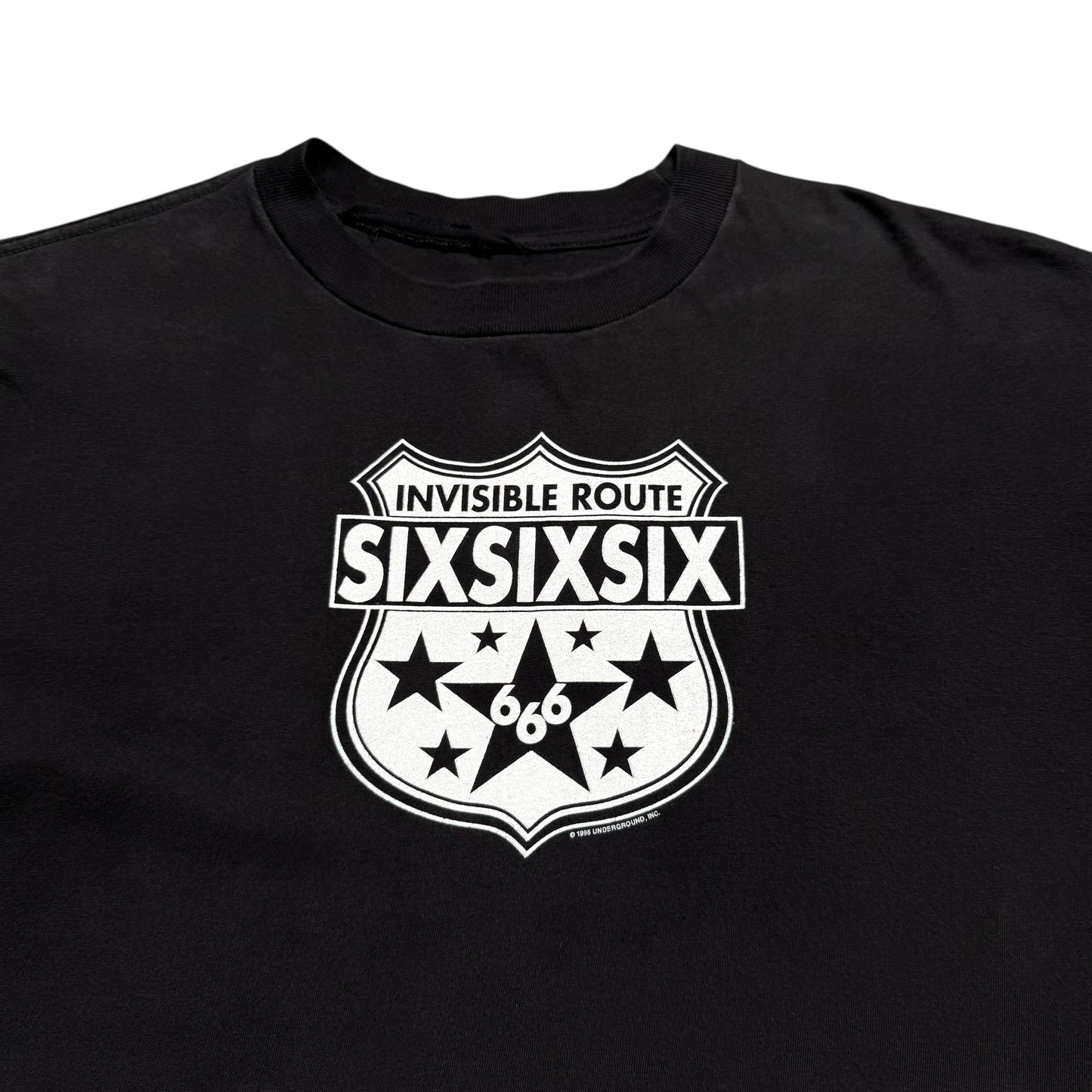 Invisible Records Route 666 Shirt - Large