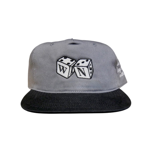 WINS DIce Snapback - Grey/Black