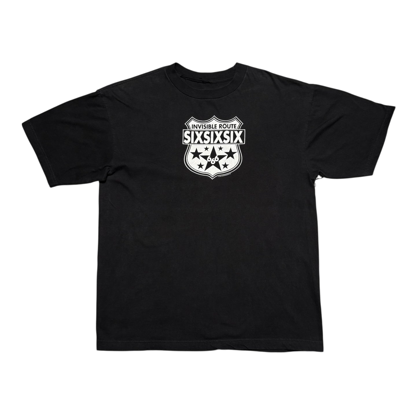 Invisible Records Route 666 Shirt - Large