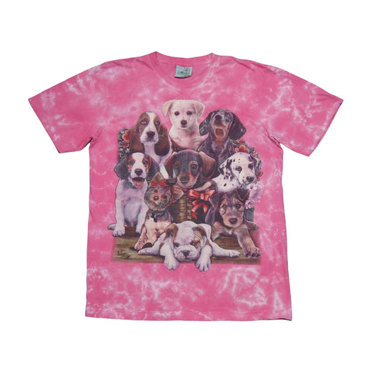 Puppy Dog Tye Dye Shirt - Large