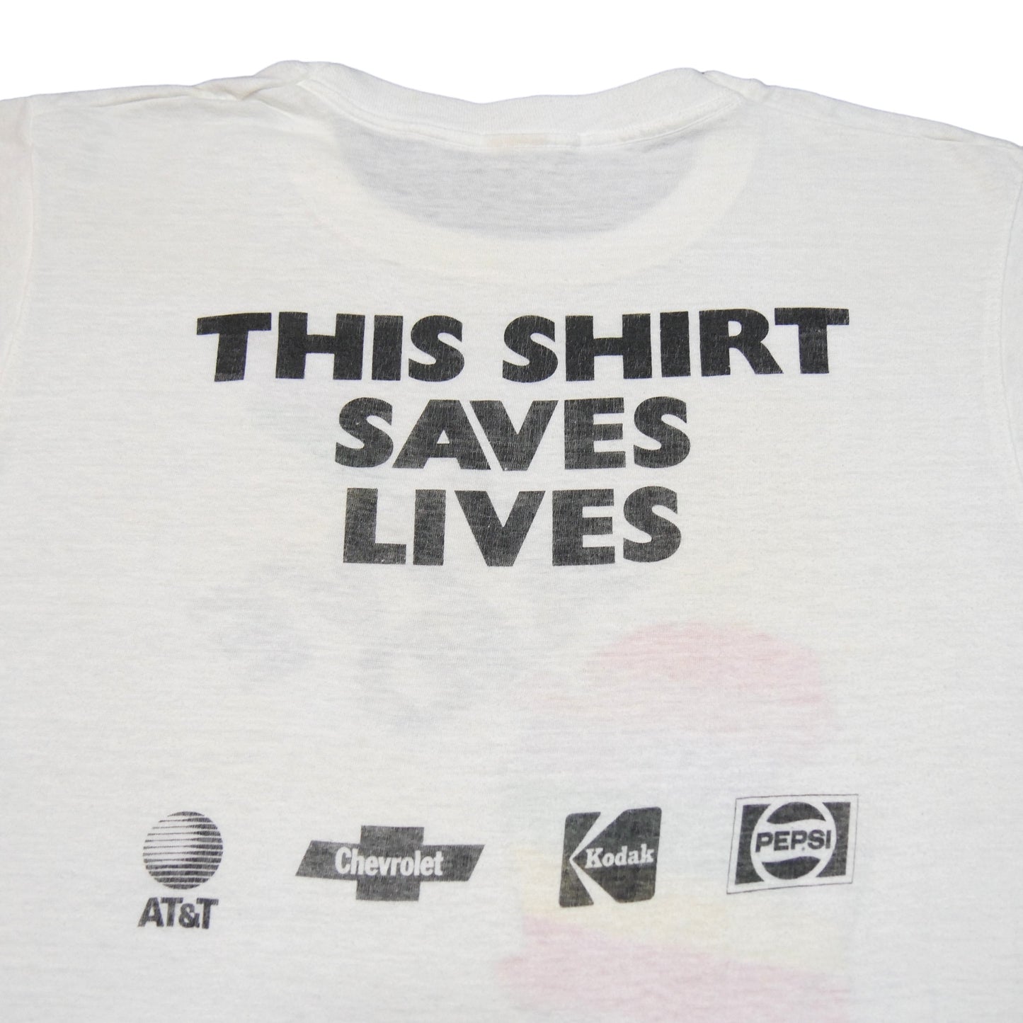Live Aid ‘This Shirt Saves Lives’ 1985 Shirt - Large