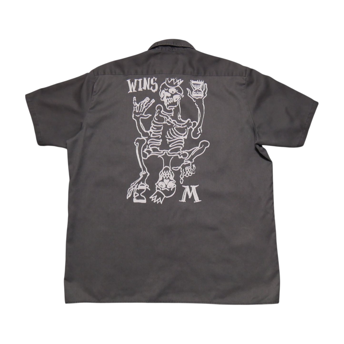 WINS 24 Hours Dickies Work Shirt - Gray - XL