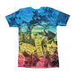 Stussy All Over Print Tie Dye Shirt