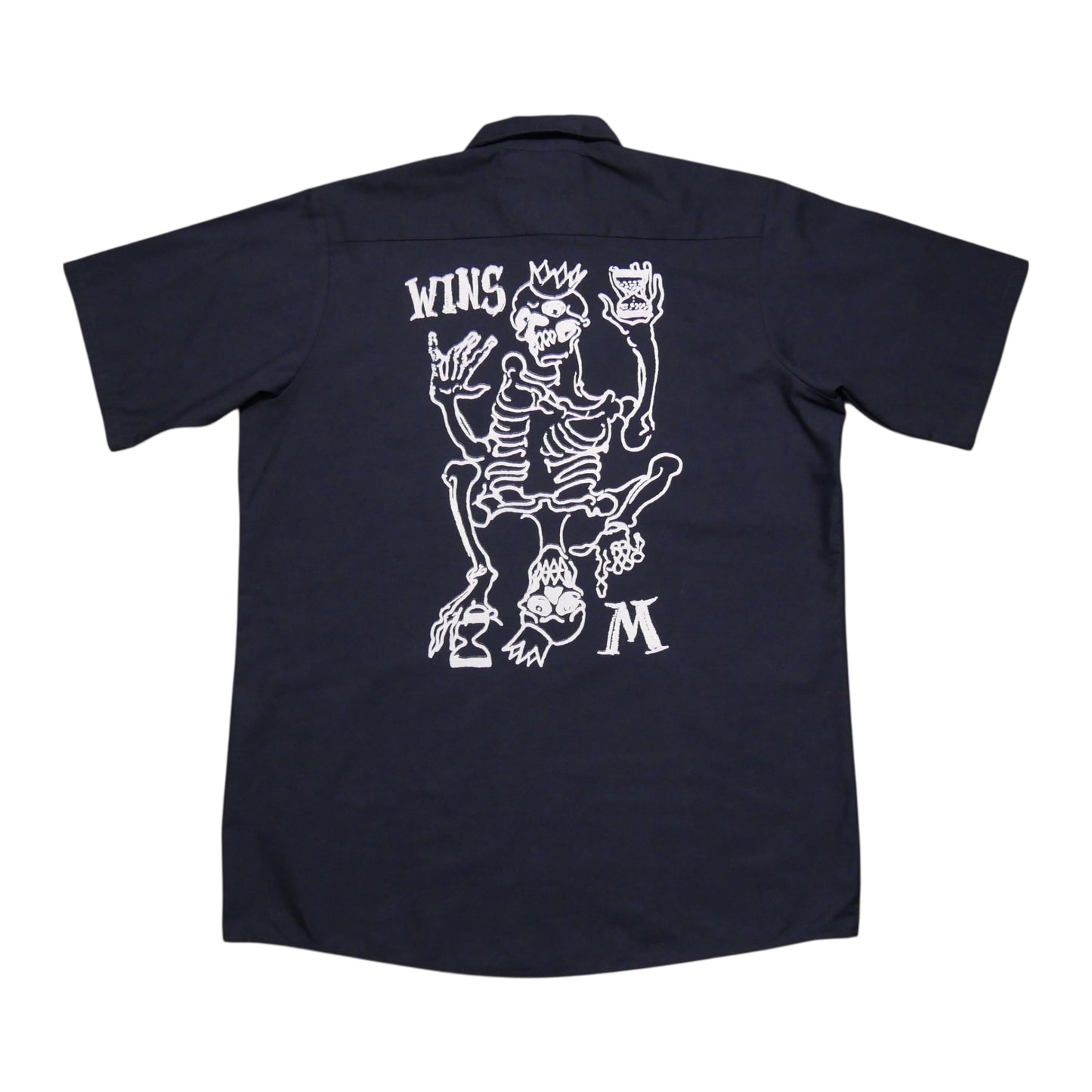 WINS 24 Hours Dickies Work Shirt - Navy - Large