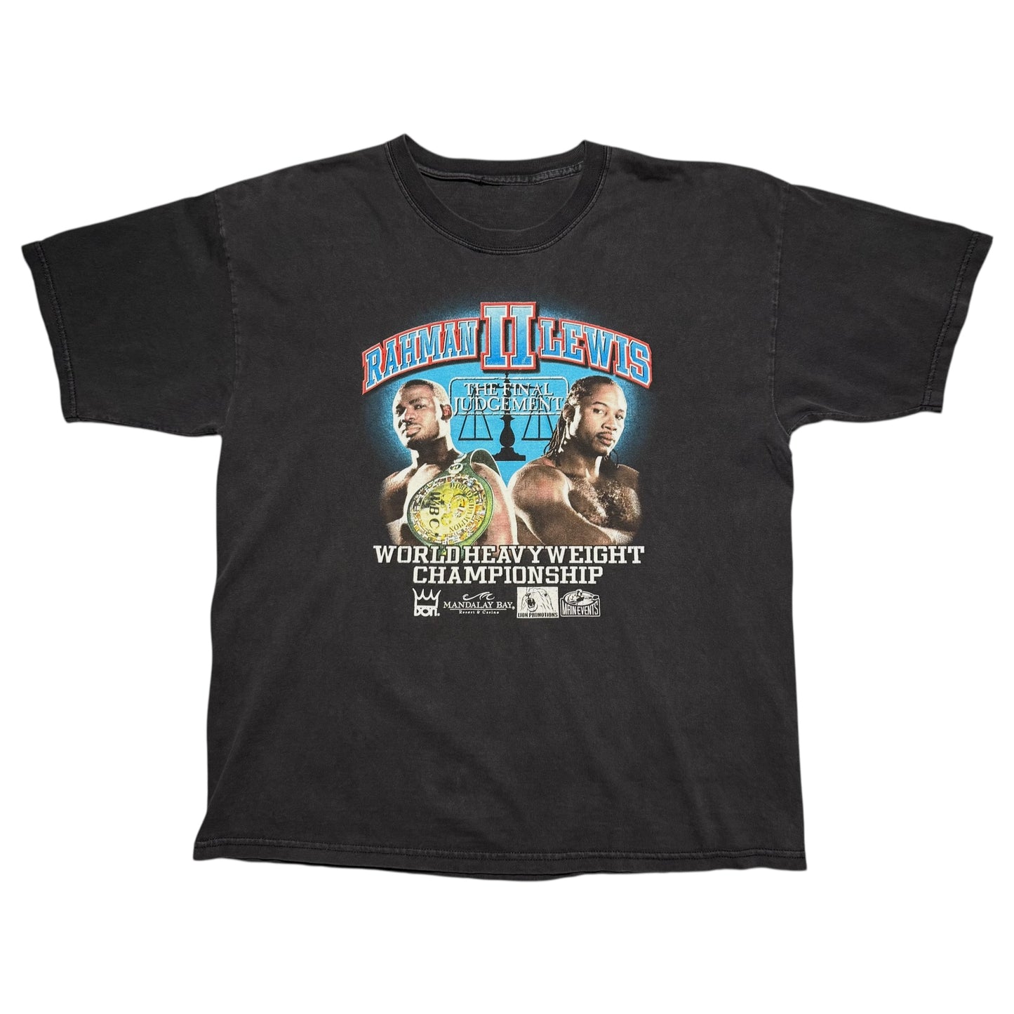 Rahman vs Lennox Lewis 2 Final Judgement Championship Shirt
