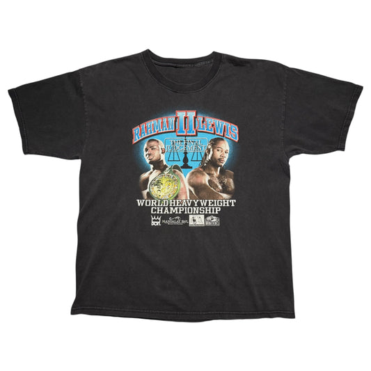 Rahman vs Lennox Lewis 2 Final Judgement Championship Shirt
