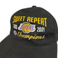 2001 NBA Sweet Repeat Lakers Champions Strapback Hat