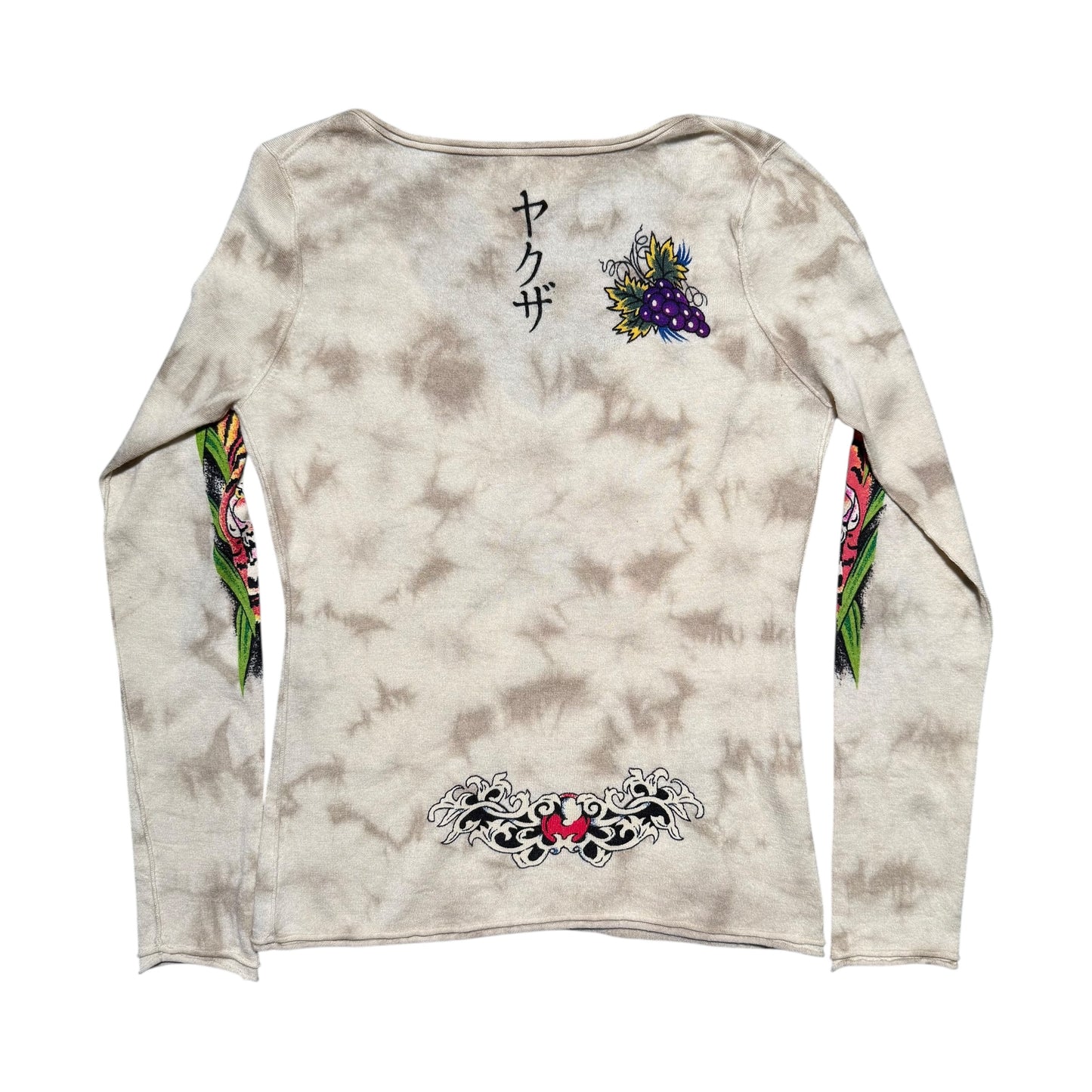 Yakuza Ethnic Revolution Cashmere Women's Top - Medium