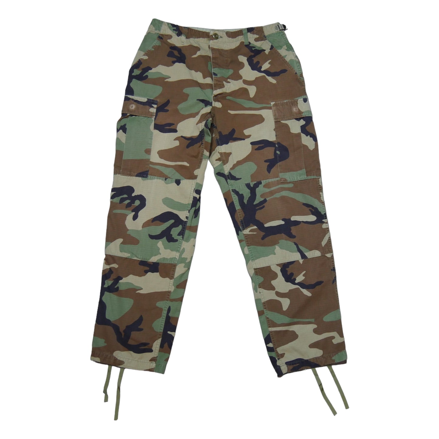 Army Camo BDU Cargo Pants - Medium/Reg