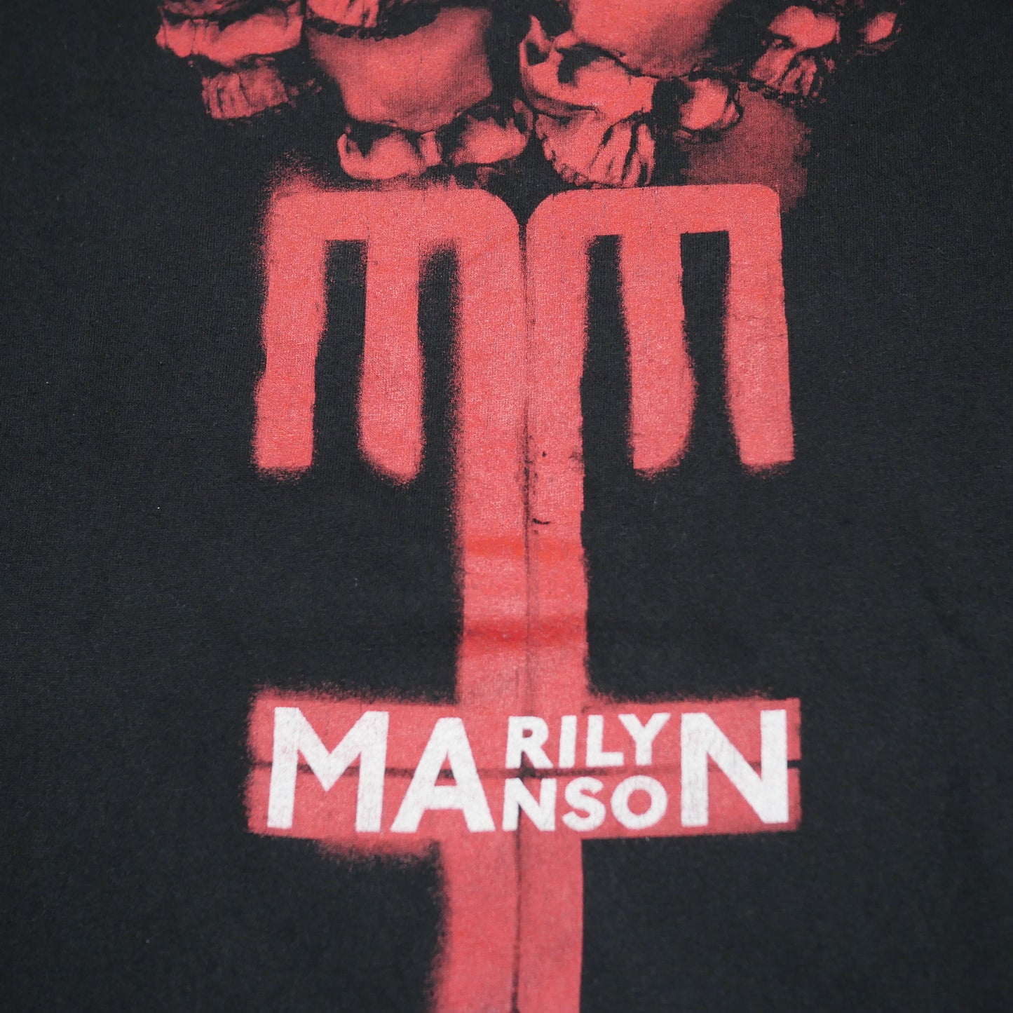Marilyn Manson The High End Of Low Skulls Shirt - Small