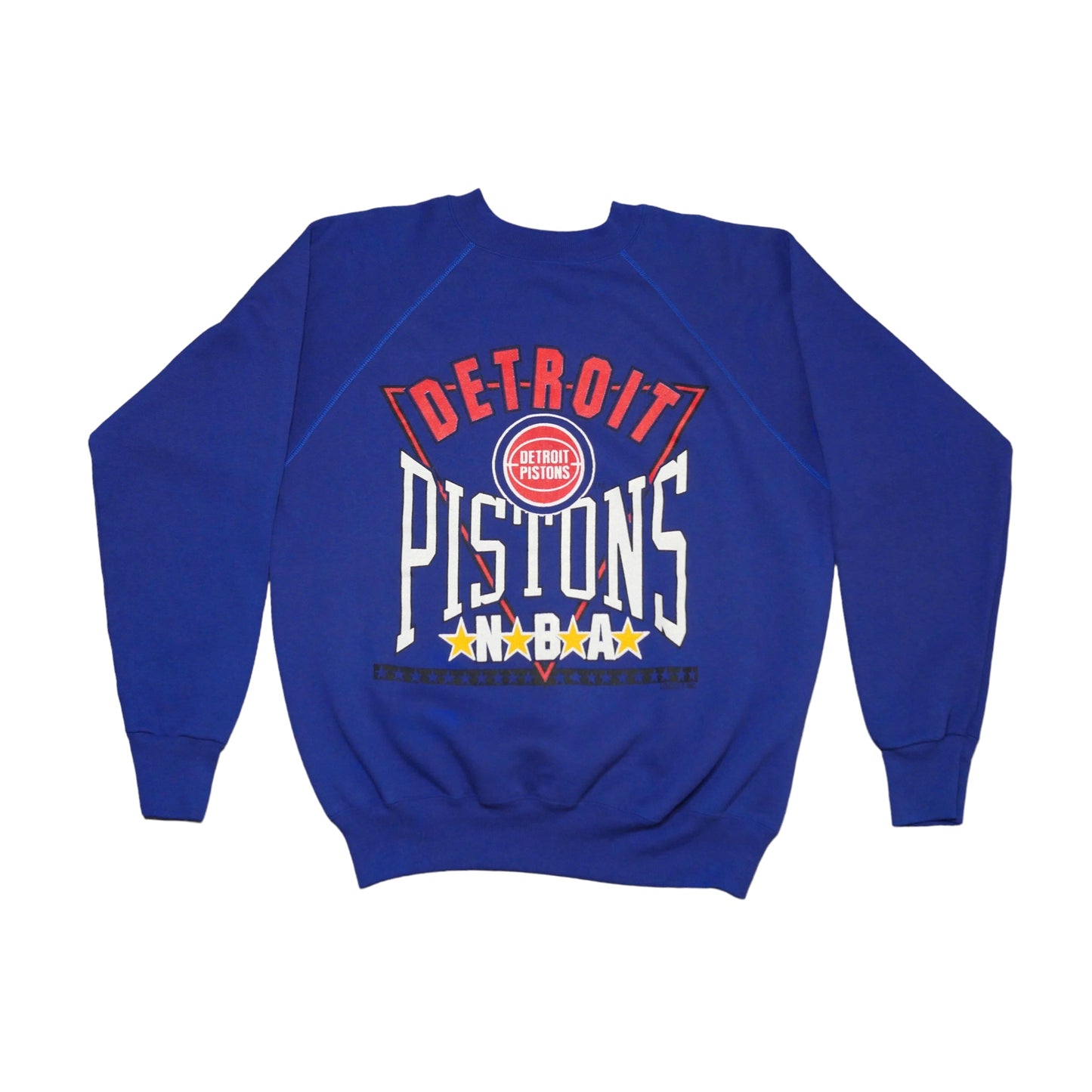Detroit Pistons NBA Logo 7 Crewneck Sweatshirt - XL