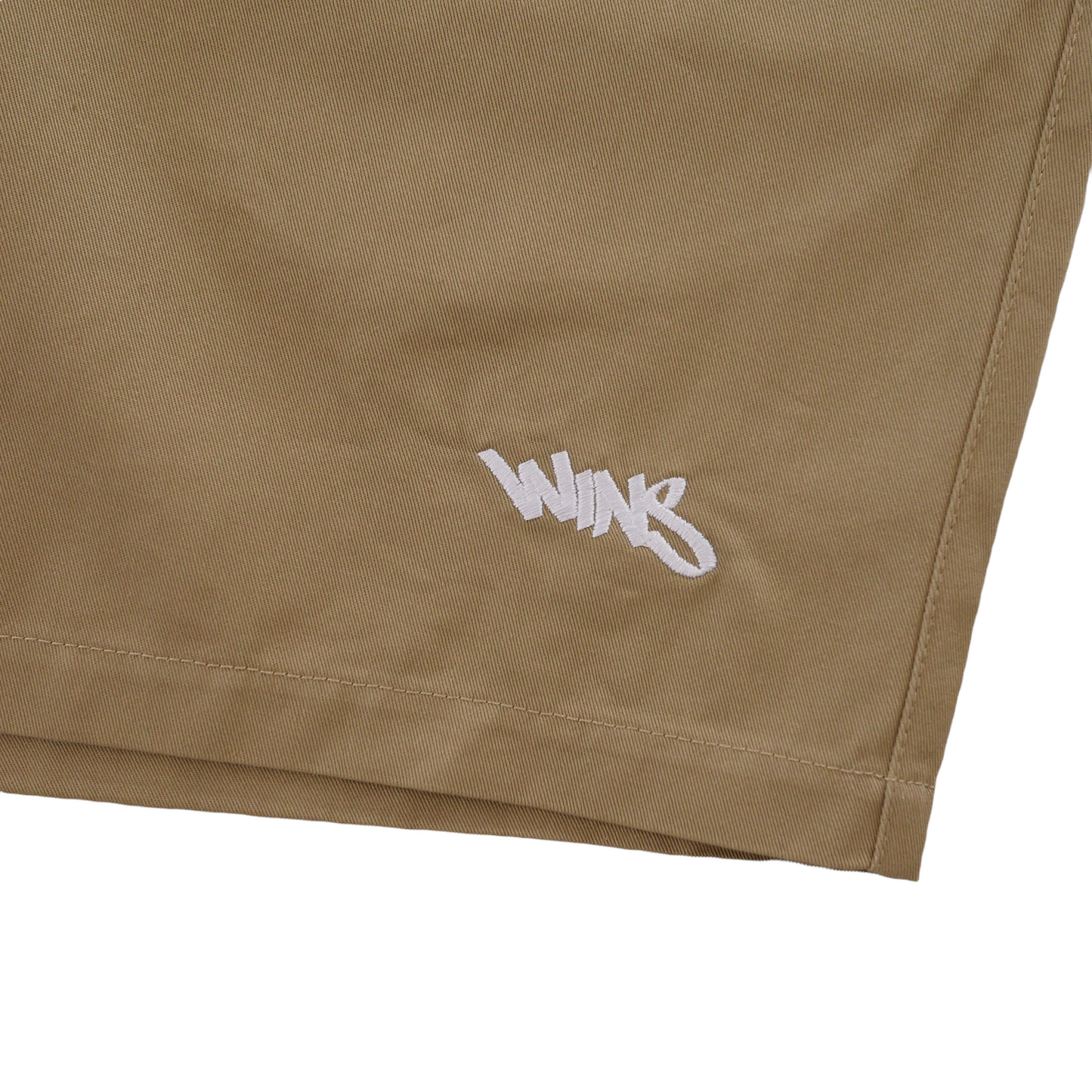 Classic Logo Khaki Shorts
