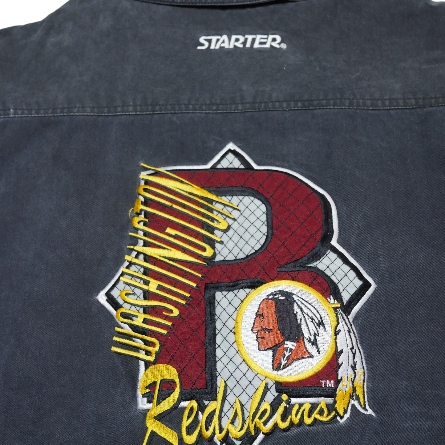 Redskins Denim Starter Jacket - XL